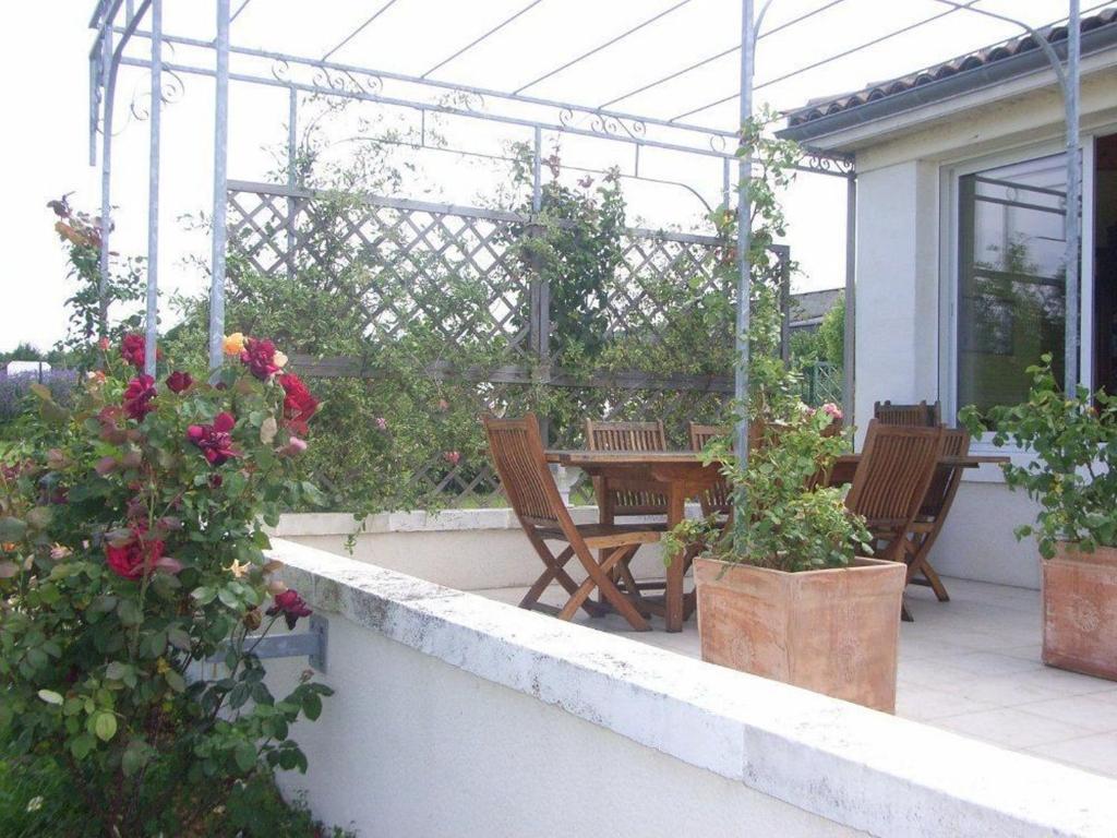 Chambres D'Hotes L'En Haut Des Vignes Mérignac Extérieur photo